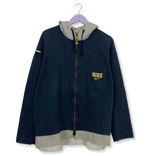 Felpa nike vintage blu - vintage, e