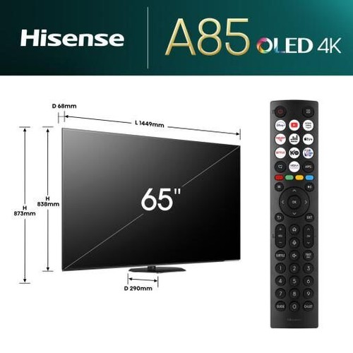 Hisense 65a86n 165 cm - 165,1,