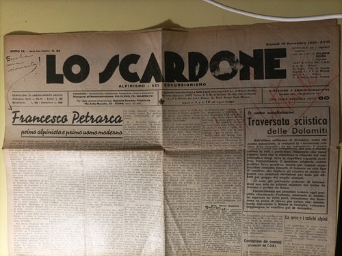 Scarpone alpinismo sci - lo,