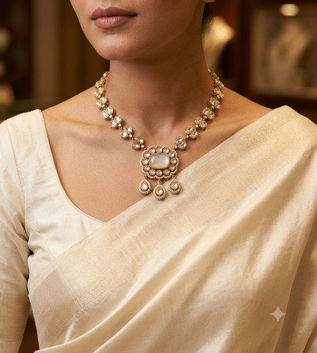 Elegante set collana pendente