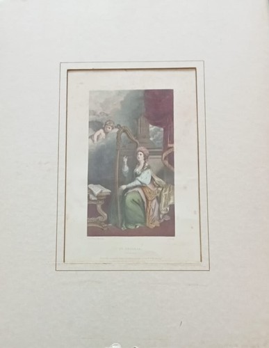 Litografia musicale cecilia - litografia, s.