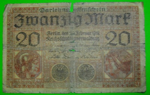 Banconota mark 1910 - , (3)