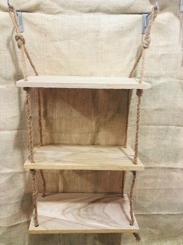 Scaffale sospeso legno 3 - scaffale,