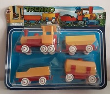 Trenino Giocattoli Sicuri Vintage Anni 80 Nuovo