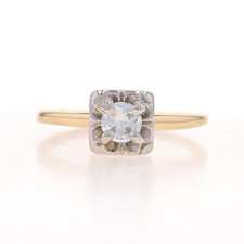 Oro Giallo Diamante Vintage