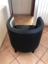 poltrona relax Ikea colore nera 