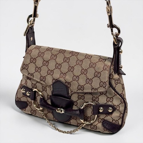 Borsa tracolla gucci tela - borsa, gg