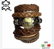 Bracciali uomo pelle - 5, in