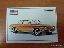 Figurina Auto e Moto CHEVROLET - CORVAIR MONZA N.174 Ed. EDIS 1968 originale