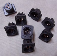 8 connettori NEUTRIK Cannon