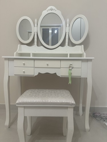 Toilette trucco con sgabello - toilette,