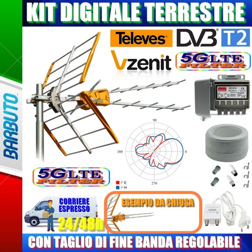 Kit antenna installazione - antenna,