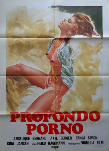 Profondo porno poster film - poster,