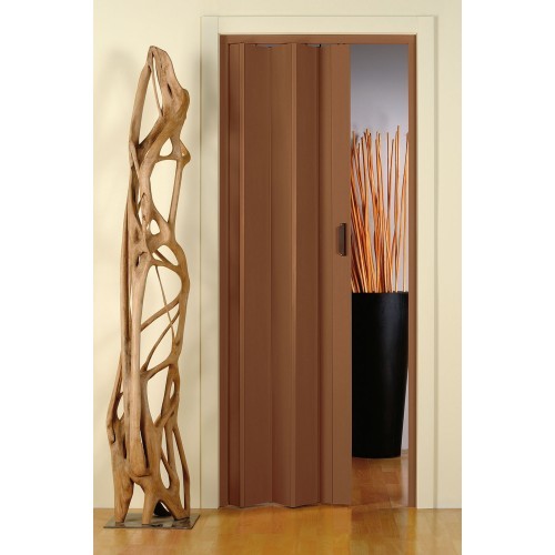 Porta soffietto pvc noce - a,