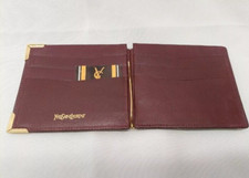 YVES SAINT LAURENT Portadocumenti e carte originale Vintage 
