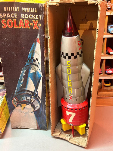 Space rocket solar - space, tin