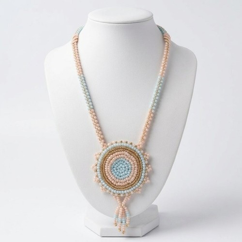 Collana lunga artigianale con - lunga,