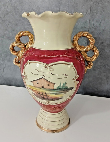 Vaso ceramica maiolica - vaso, in