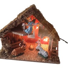 Capanna Presepe Natale  Con