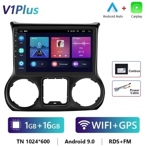 Radio din per jeep wrangler - per,