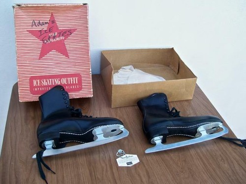 Pattini ghiaccio vintage - pattini,