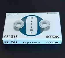 Audio Cassette TDK Optima 04 Metal 50 min - Musicassette Sigillate LUG