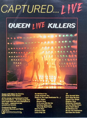 Queen 1979 poster - 1979,