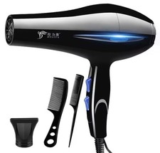 Asciugacapelli 2200W Asciugacapelli professionale, Ionico Con Raccolta Dell’aria