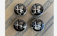 4 Tappi Coprimozzo ALFA ROMEO