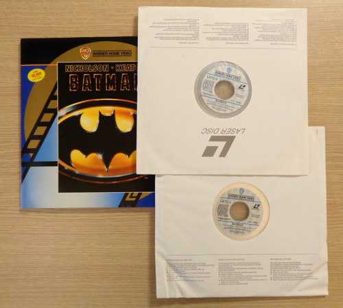 Batman laser disc film - batman,