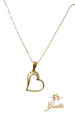 Collana catenina 45cm oro - catenina,