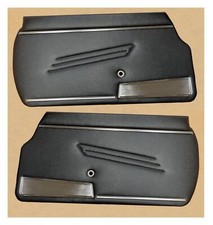 Pannelli porte dx e sx completi colore nero 124 spider 1.4-1.6-1.8