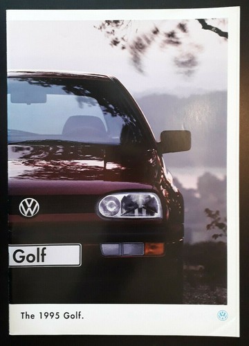 Volkswagen golf brochure 1995 - golf,