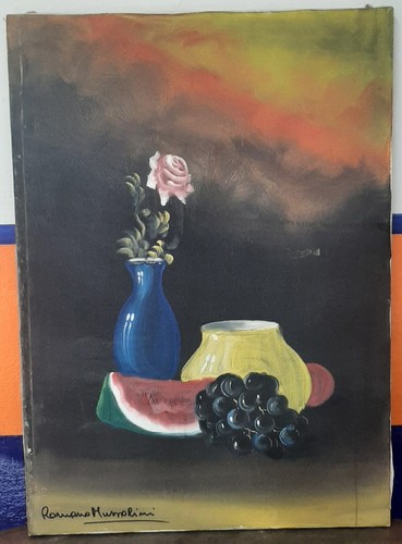 Dipinto olio tela - su, 50x70