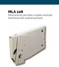 KIT MECCANISMO PER LETTO RIBALTABILE A SCOMPARSA VERTICALE + PIEDI DI SUPPORTO