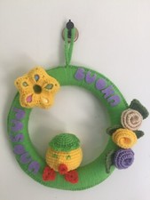 Ghirlanda di Pasqua lavorata