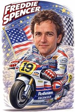 Targa in latta FREDDIE SPENCER