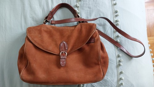 Borsa marrone scamosciata - borsa,