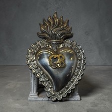 Ex voto vintage cuore sacro