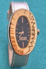 Orologio da polso NANIS originale in acciaio dorato, quarzo