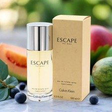 Calvin Klein Escape For Men Profumo Eau De Toilette Esplora La Tua Libertà 100ml