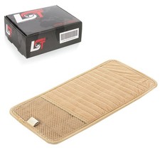 CD DVD 12 tasche parasole organizer supporto beige per ALFA ROMEO