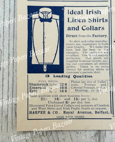 Irish linen shirts harper co - &,