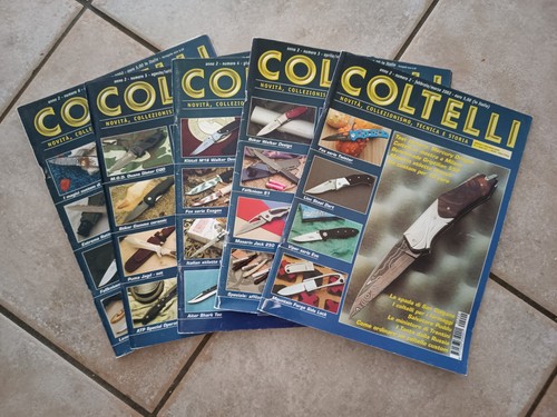 Lotto riviste coltelli - lotto,