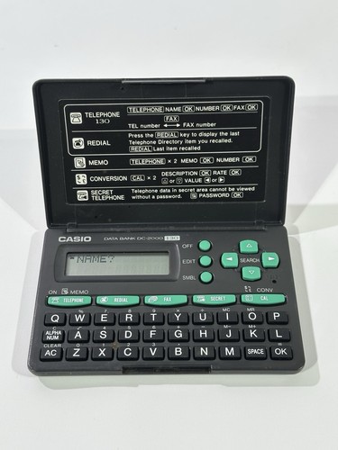 Vintage casio data bank - vintage, dc