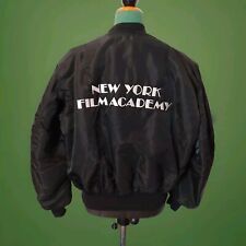 ALPHA INDUSTRIES Bomber Nero Uomo XXL Limited Edition NY Film Academy Paninaro 3