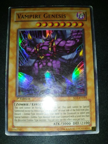 Vampire genesis - yu-gi-oh!,