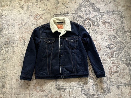 Giacca camionista sherpa levis - giacca,