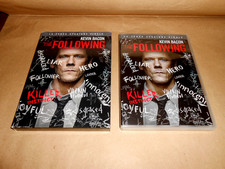 THE FOLLOWING Kevin Bacon 4 DVD Slipcase LA TERZA STAGIONE COMPLETA WARNER BROS