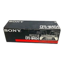 Sony cfs w404 - sony, am